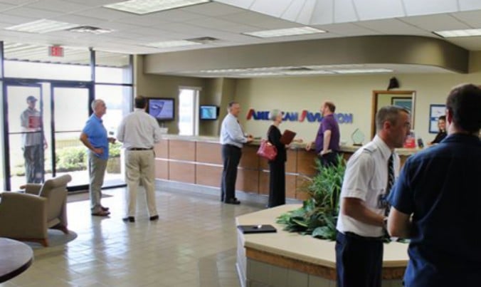 American Aviation building interior