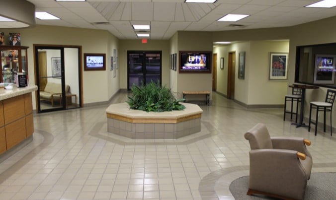 American Aviation building interior